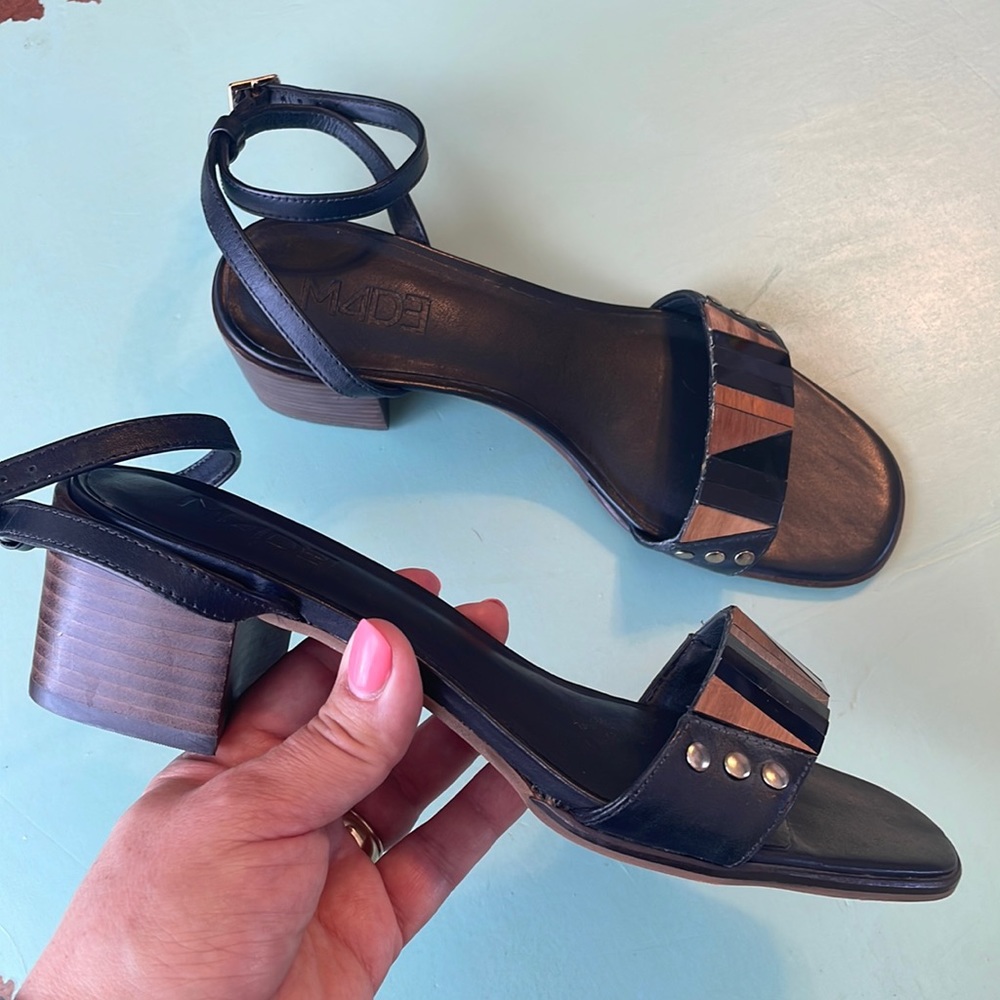 Anthropologie M4DE Sling-back Sandals